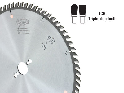 Opteco Positive TCH Tooth Fine Cut Saw Blades