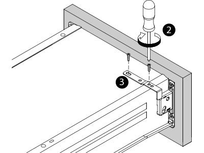 Steel Drawer Locking Tab