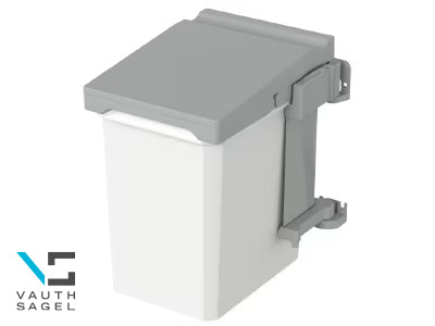VS ENVI Single - Swing Out Door Mounted Waste Bin - 15.5L
