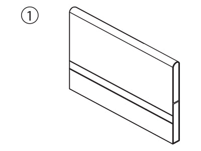 Harn Ritma Cube Round Profile Divider Panel