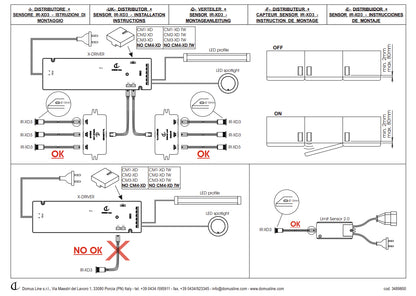 X-Driver Distributor for IR XD3 Door Sensors