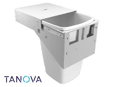 Tanova Simplex Single Waste Bin - 400mm