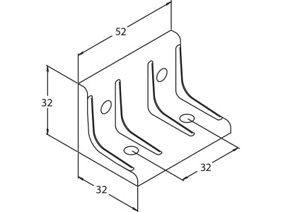 Nylon Corner Bracket