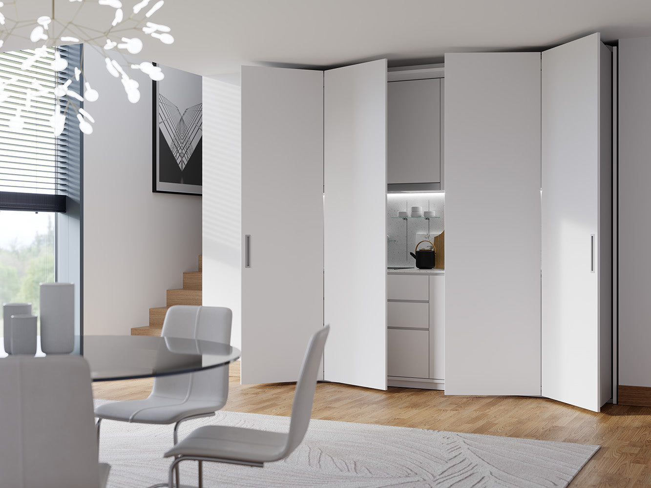 Salice Exedra2 Smart - Bi-Fold Pocket Door System