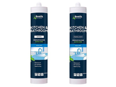 Bostik Kitchen & Bathroom Silicone - Acetic Cure