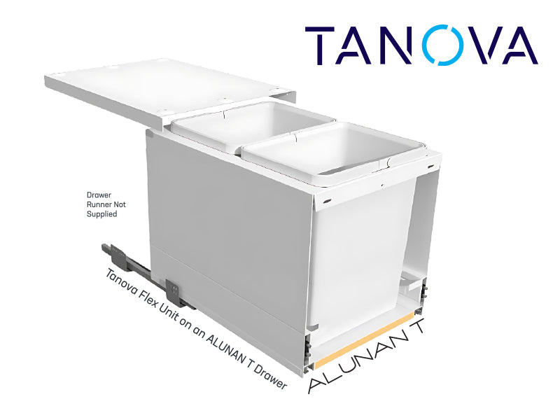 Tanova Flex Waste Bin System - 450mm