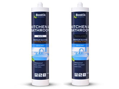 Bostik Kitchen & Bathroom Silicone - Neutral Cure