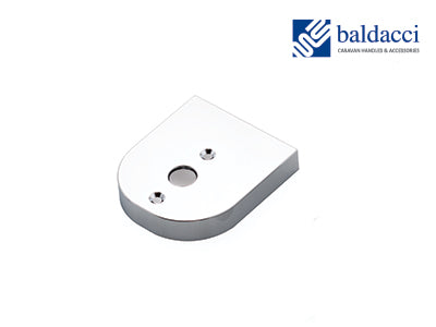 Surface Mount Latch Cover - Chrome Plated