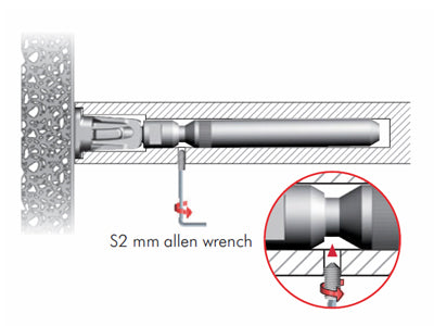 Locking Grub Screw for Triade System