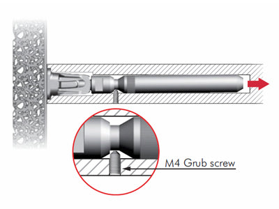 Locking Grub Screw for Triade System