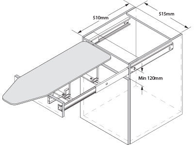 Vauth-Sagel Folding Extendable Ironing Board