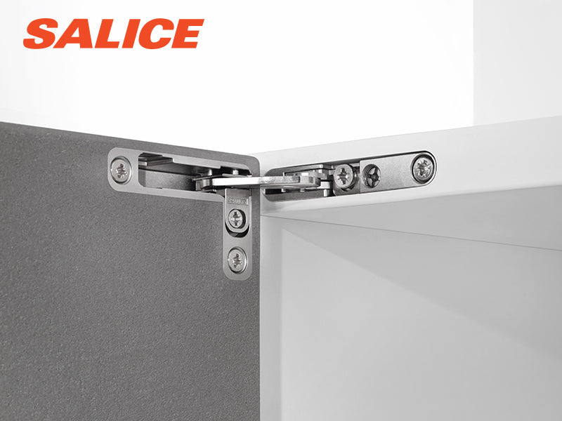 Salice Air Hinge Set - Push To Open - Titanium
