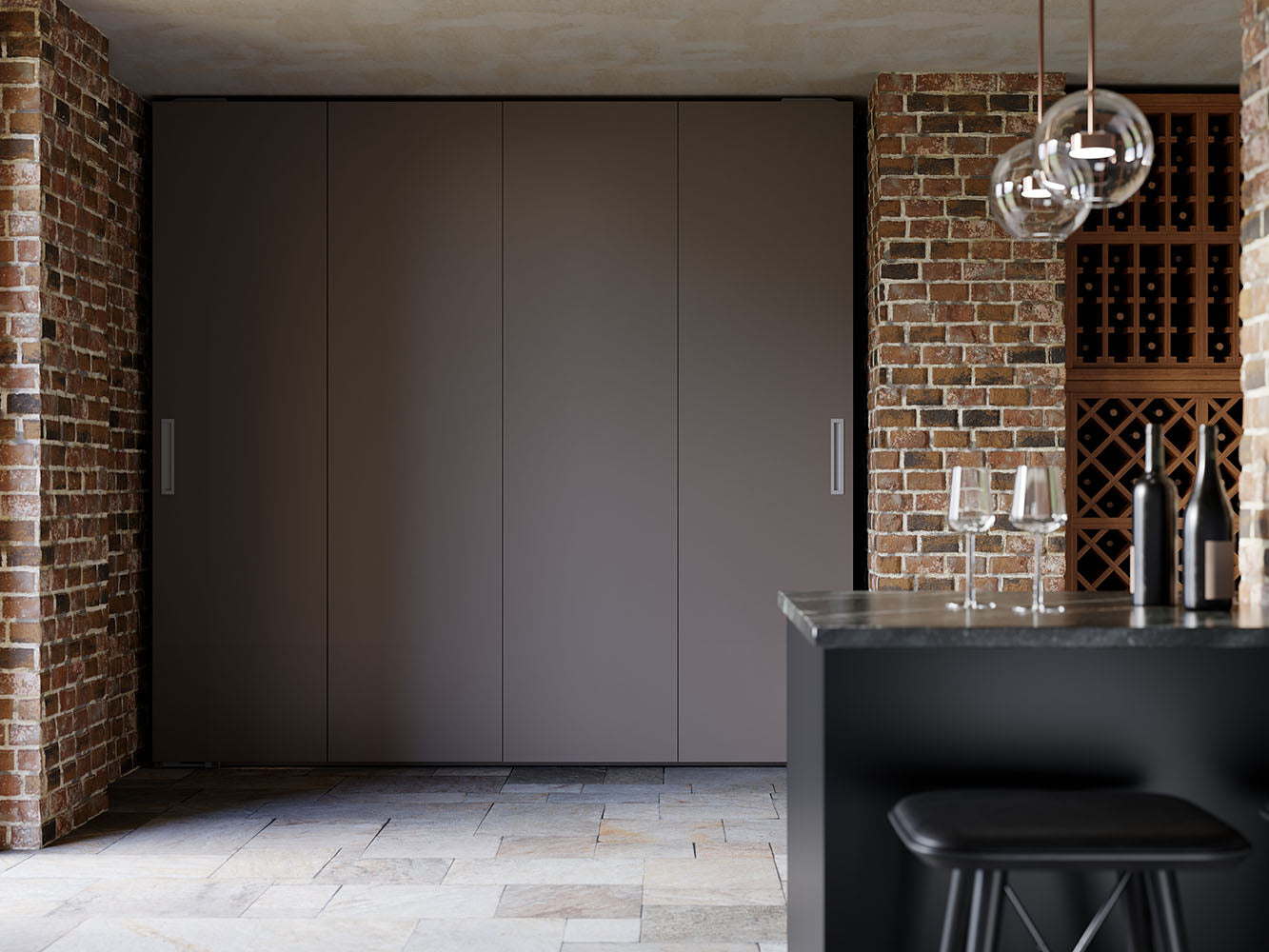 Salice Exedra2 Smart - Bi-Fold Pocket Door System