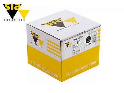 SIA Sanding Discs 125mm - 8 Hole