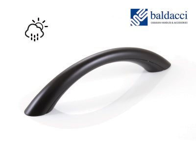 ENRICO Aurora External LED Grab Handle - V1798 - Powder Coated
