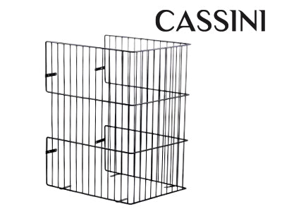 Cassini Standard Slide Out Laundry Basket - 450mm - Black