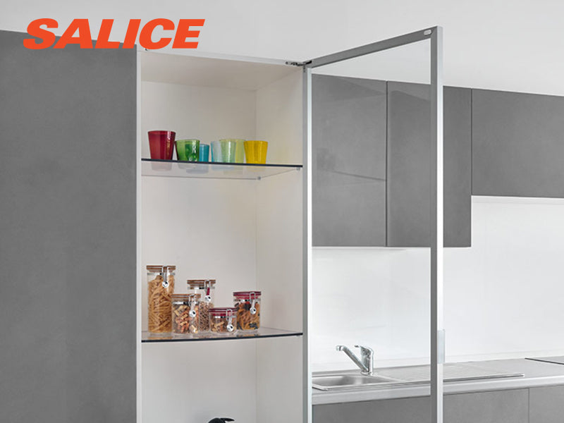 Salice Air Hinge Set - Soft Close - Titanium