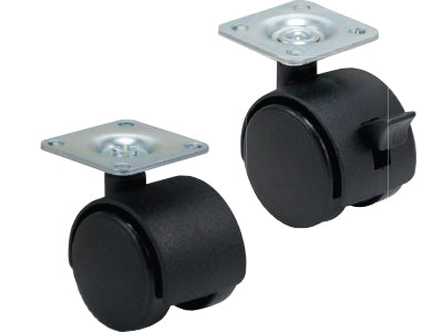 Heavy Duty Twin Wheel Castor - 40mm