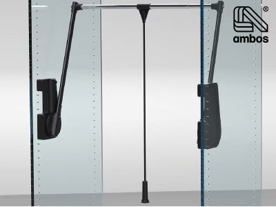 Ambos Lift 700 - Wardrobe Lift - Black