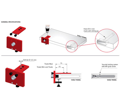Drilling Jig For Triade