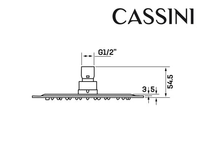 Cassini Renzo Shower Head