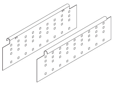 Harn Ritma Cube Perforated Side Panel 128mm