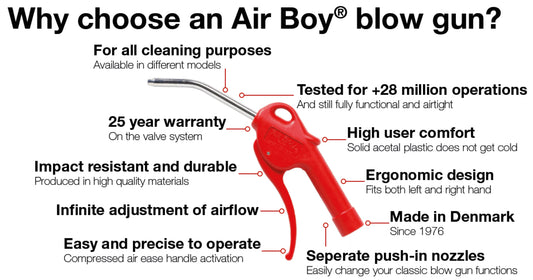 Air Boy Plastic Blow Gun