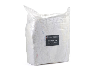 Bag Of White Rags - 10kg