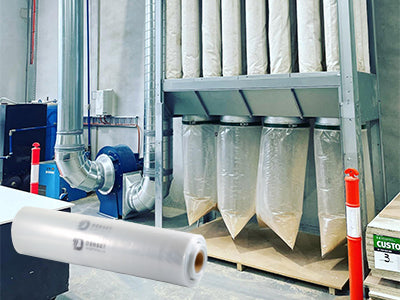 Roll Of Dust Extractor Bags - 530mm Diameter