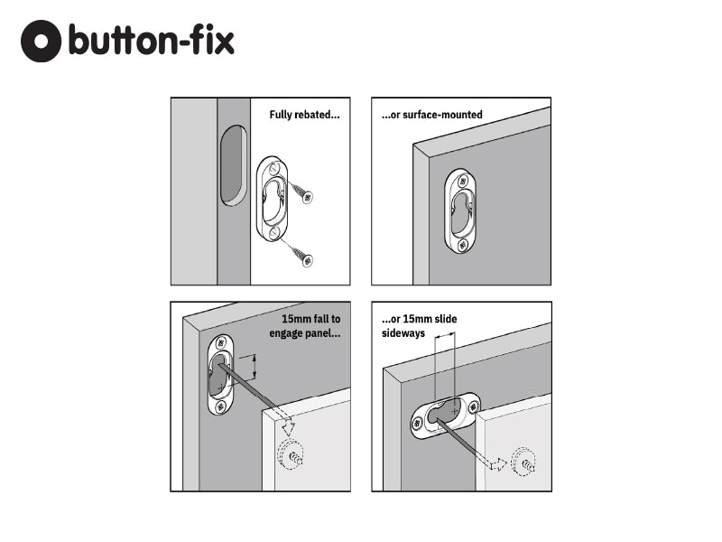 Button Fix Type 1 Flush