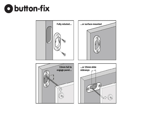 Button Fix Type 1 Flush