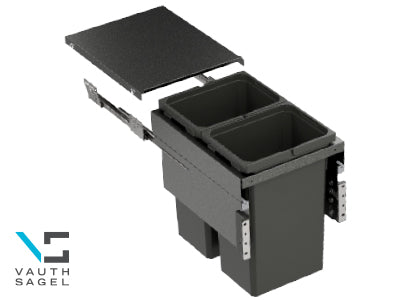 VS ENVI Space XX Waste Bin - Short Version - 400mm