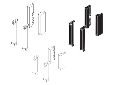 Harn Ritma Cube Adapter Set For Solid Square Side Panel