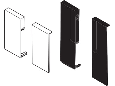 Harn Ritma Cube Square Inner Drawer Front Brackets