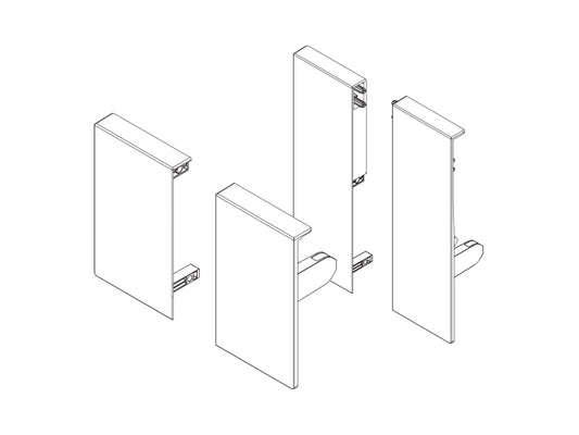 Harn ALUNAN T Inner Front Fixing Bracket Set