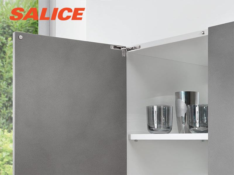 Salice Air Hinge Set - Soft Close - Titanium