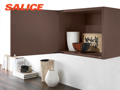 Salice Air Hinge Set - Push To Open - Titanium