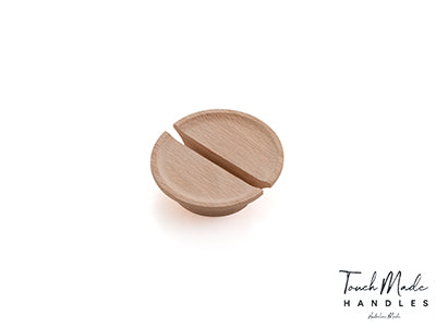 Timber Dished Semi Round Handles