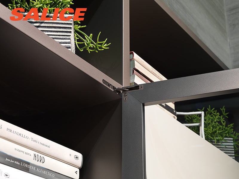 Salice Air Hinge Set - Soft Close - Titanium