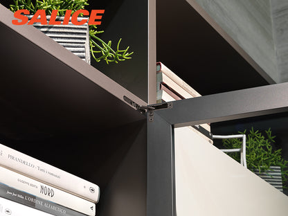Salice Air Hinge Set - Soft Close - Titanium