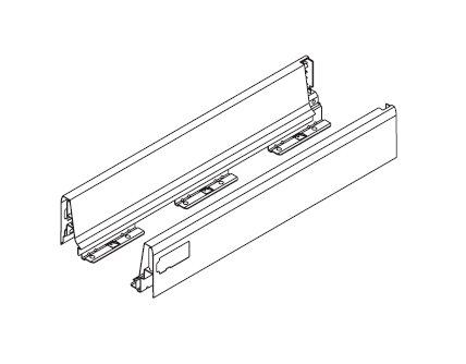 Harn Ritma Cube Drawer Profile S White
