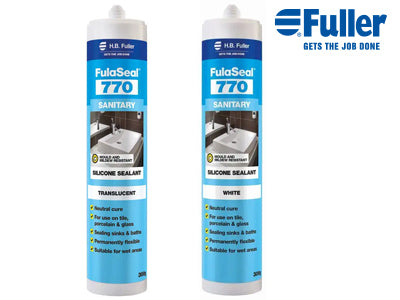 Fuller 770 Sanitary SIlicone - Neutral Cure