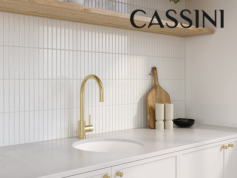 Cassini White Round Single Bowl Granite Sink