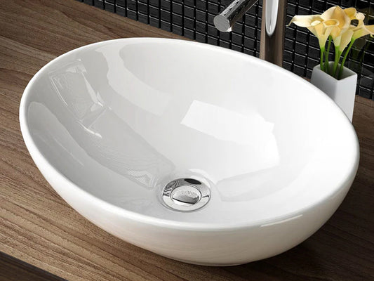 Ceramic Oval Vanity Basin