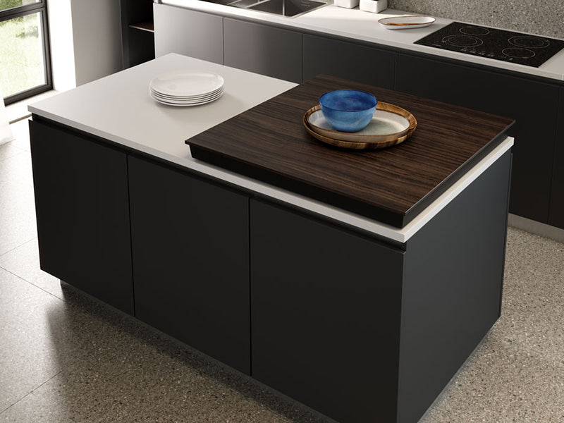 Corner - Diagonal Sliding Bench Mechanism