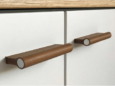 Como Leather Pull Handles