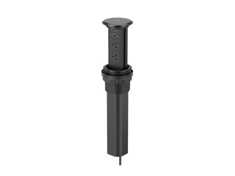 Motorised Pop Up Power Point V3C - Black