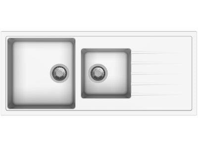 Carysil Vivaldi D200 - 1 3/4 Bowl Single Drain Sink