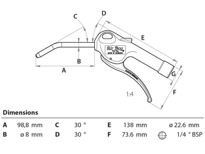 Air Boy Plastic Blow Gun