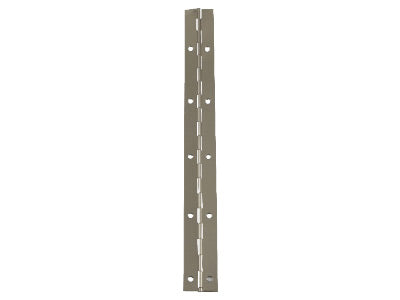 Stainless Steel Piano Hinge - Per Metre